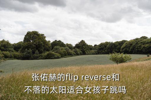 张佑赫的flip reverse和不落的太阳适合女孩子跳吗