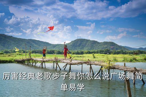 厉害经典老歌步子舞你怎么说广场舞简单易学