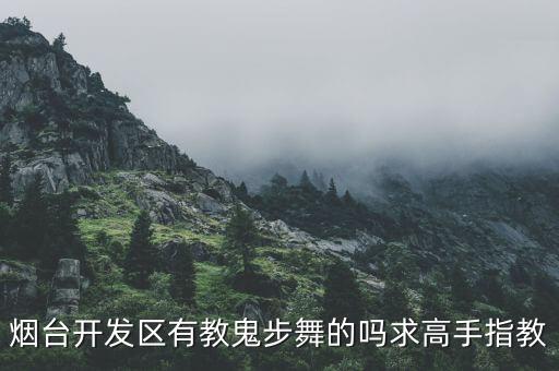 海阳哪里有学舞蹈，烟台开发区有教鬼步舞的吗求高手指教