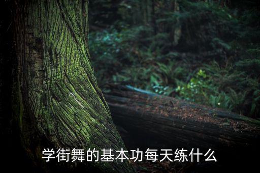 学街舞要干什么，学街舞应该先做什么
