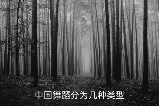 中国舞蹈分为几种类型