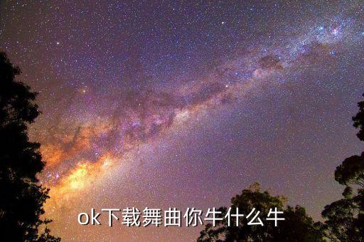 广场舞你牛什么牛音乐mp3下载，ok下载舞曲你牛什么牛