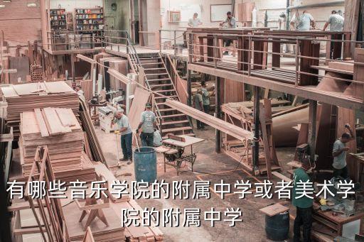 有哪些音乐学院的附属中学或者美术学院的附属中学