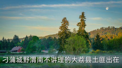 刁蒲城野渭南不讲理的大荔县土匪出在