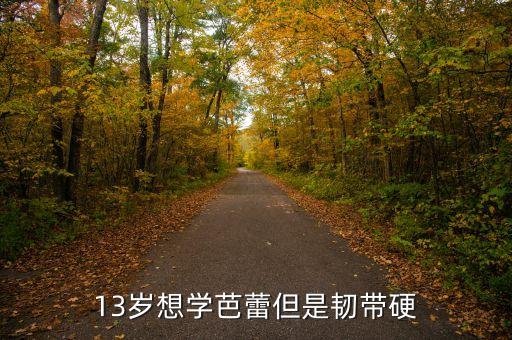 13岁想学芭蕾但是韧带硬