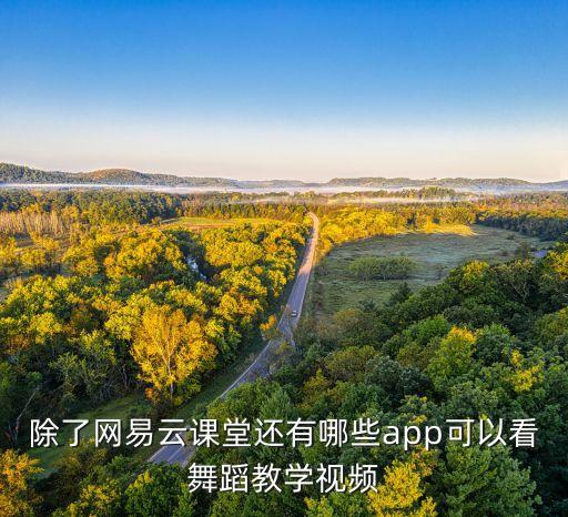 除了网易云课堂还有哪些app可以看舞蹈教学视频