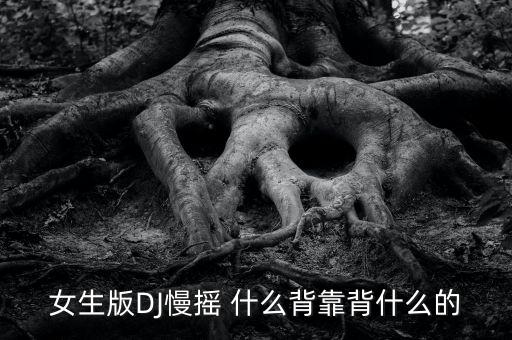 快乐的芭蕾是什么歌，女生版DJ慢摇 什么背靠背什么的