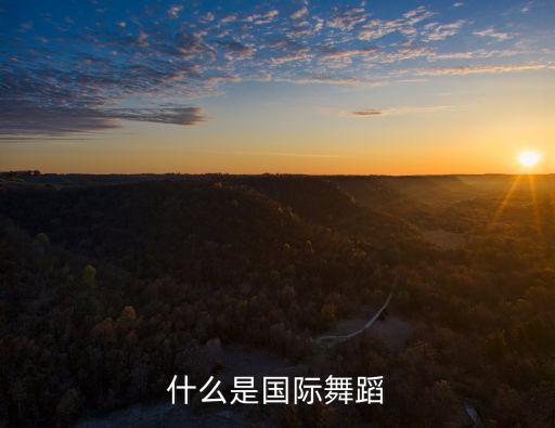 什么是国际舞蹈