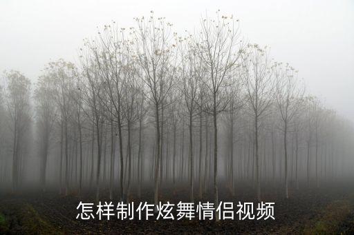 怎样制作炫舞情侣视频