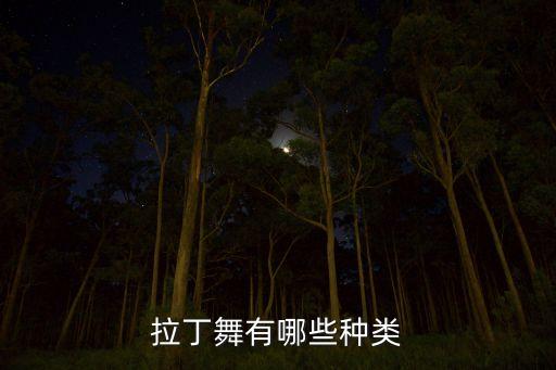 拉丁舞包括什么，什么是拉丁舞