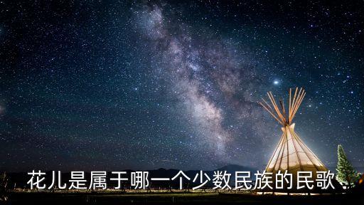 花儿是属于哪一个少数民族的民歌