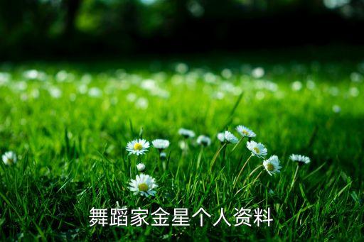 舞蹈家金星个人资料