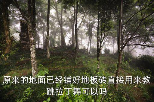 原来的地面已经铺好地板砖直接用来教跳拉丁舞可以吗