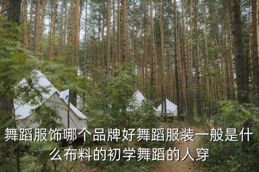 舞蹈服饰哪个品牌好舞蹈服装一般是什么布料的初学舞蹈的人穿