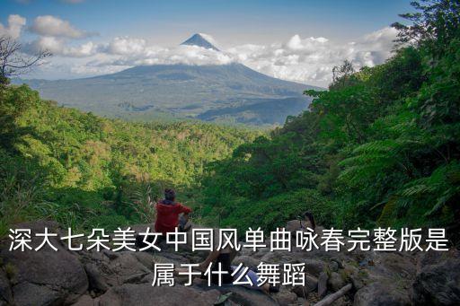 深大七朵美女中国风单曲咏春完整版是属于什么舞蹈