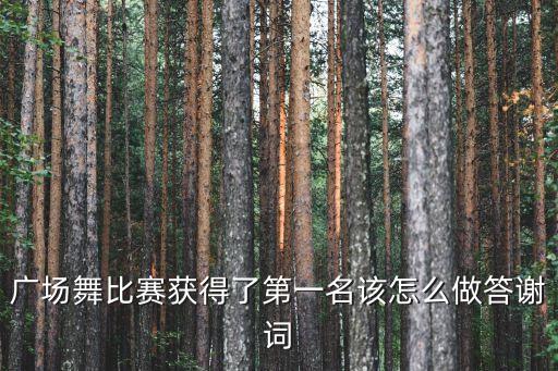 帆帆广场舞Dj我该怎么对你说，广场舞比赛获得了第一名该怎么做答谢词