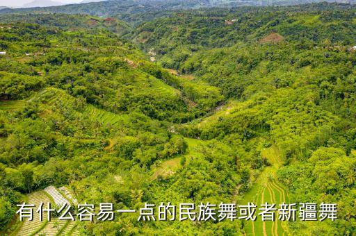 最简单新疆舞，有什么容易一点的民族舞或者新疆舞
