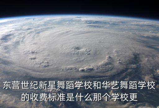 东营世纪新星舞蹈学校和华艺舞蹈学校的收费标准是什么那个学校更