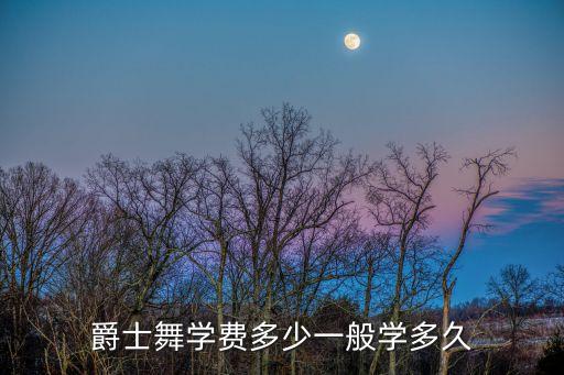 爵士舞培训班价格成年，潍坊学爵士舞需要多少钱