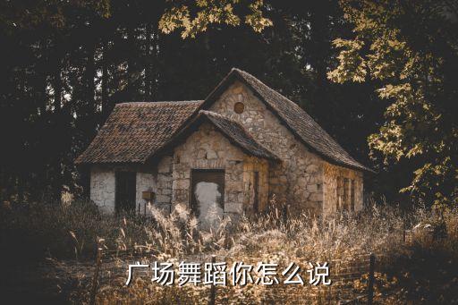 广场舞蹈你怎么说
