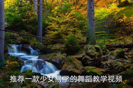 简单舞蹈教学视频 女生，推荐一款少女易学的舞蹈教学视频