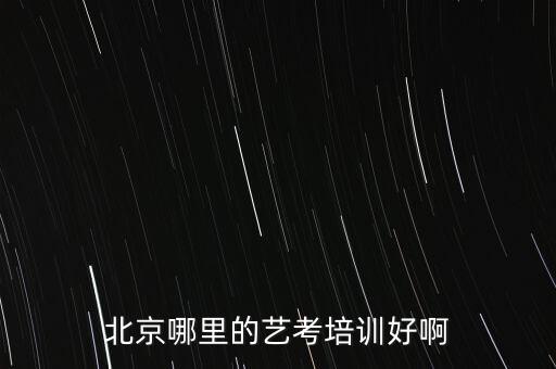 北京哪里的艺考培训好啊