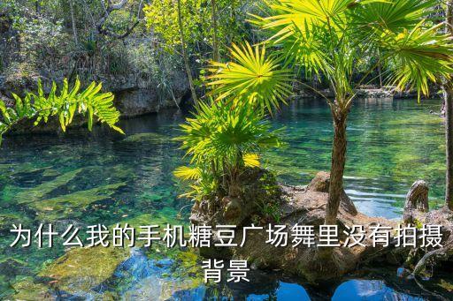 为什么我的手机糖豆广场舞里没有拍摄背景