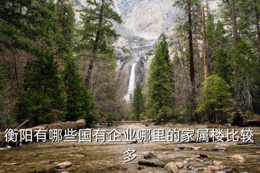衡阳有哪些国有企业哪里的家属楼比较多