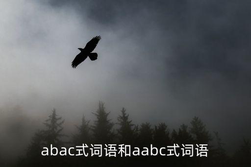 舍舞是什么意思是什么意思是什么意思，abac式词语和aabc式词语