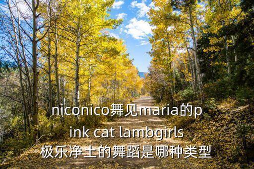 niconico舞见maria的pink cat lambgirls极乐净土的舞蹈是哪种类型