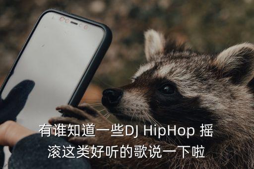 有谁知道一些DJ HipHop 摇滚这类好听的歌说一下啦