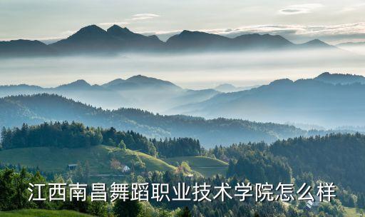 江西南昌舞蹈职业技术学院怎么样
