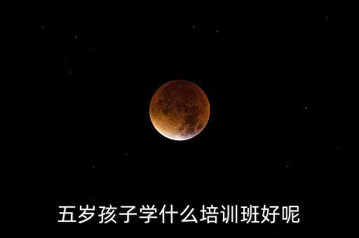 五岁孩子学什么培训班好呢