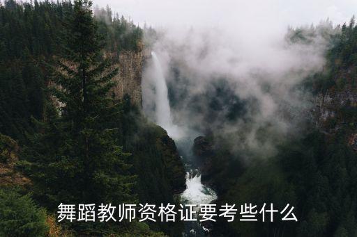 考舞蹈教师证要怎么考，舞蹈教师资格怎么报考都考什么内容 有什么要求 有什么可以学习