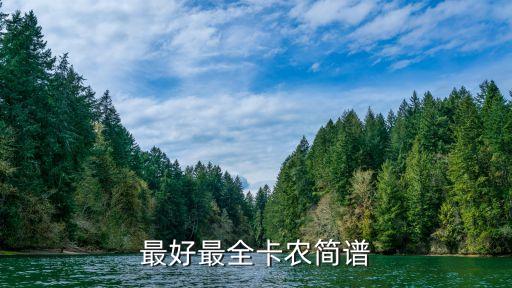 最好最全卡农简谱