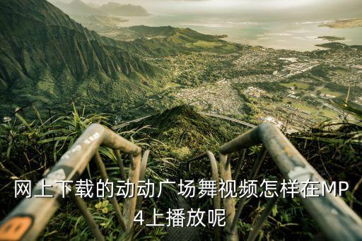 网上下载的动动广场舞视频怎样在MP4上播放呢