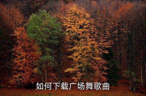 如何下载广场舞歌曲