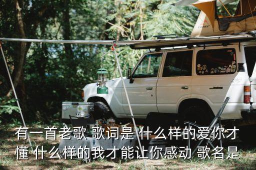 什么样的爱歌词，问一首歌啊 94男女对唱的情歌 我就记得一句歌词什么样的爱还什