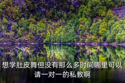 怎么找肚皮舞教练的工作，想学肚皮舞但没有那么多时间哪里可以请一对一的私教啊