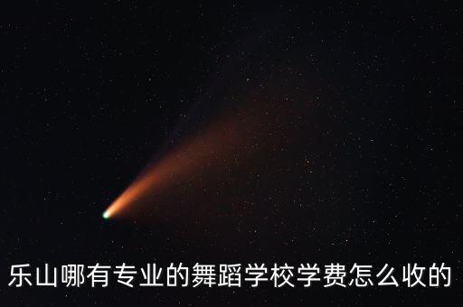 乐山哪有专业的舞蹈学校学费怎么收的