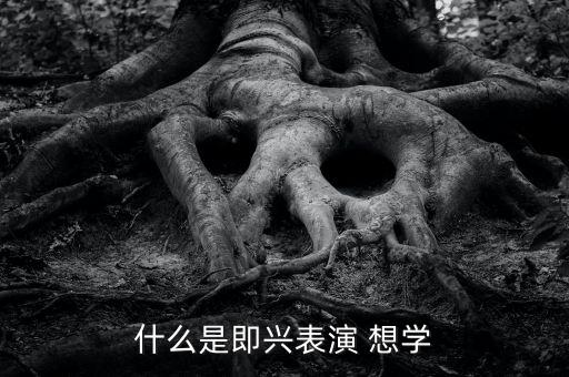 什么是即兴表演 想学