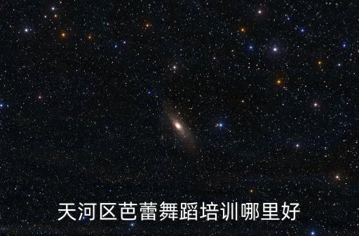 天河区芭蕾舞蹈培训哪里好
