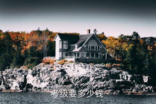 考级要多少钱