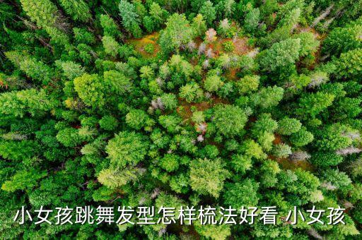 小女孩跳舞发型怎样梳法好看 小女孩