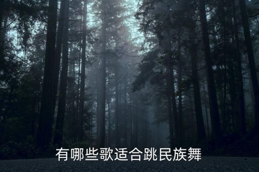 有哪些歌适合跳民族舞