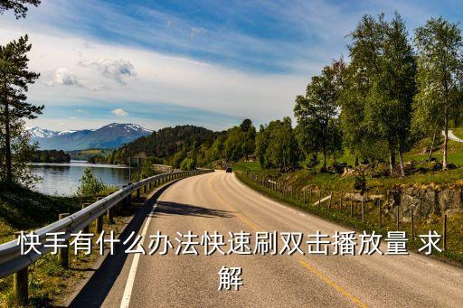 快手播放量购买网站，我想购买快手浏览量
