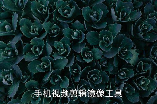 手机视频剪辑镜像工具