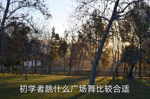 初学者跳什么广场舞比较合适