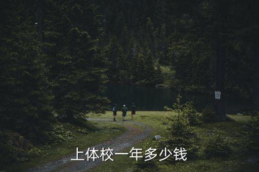 上体校一年多少钱