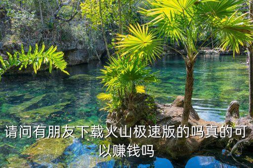 请问有朋友下载火山极速版的吗真的可以赚钱吗